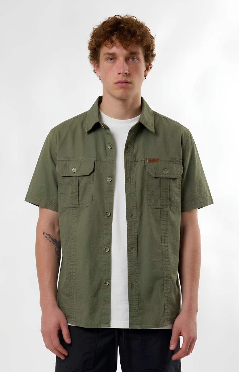 Short Sleeve Relaxed Utility Shirt