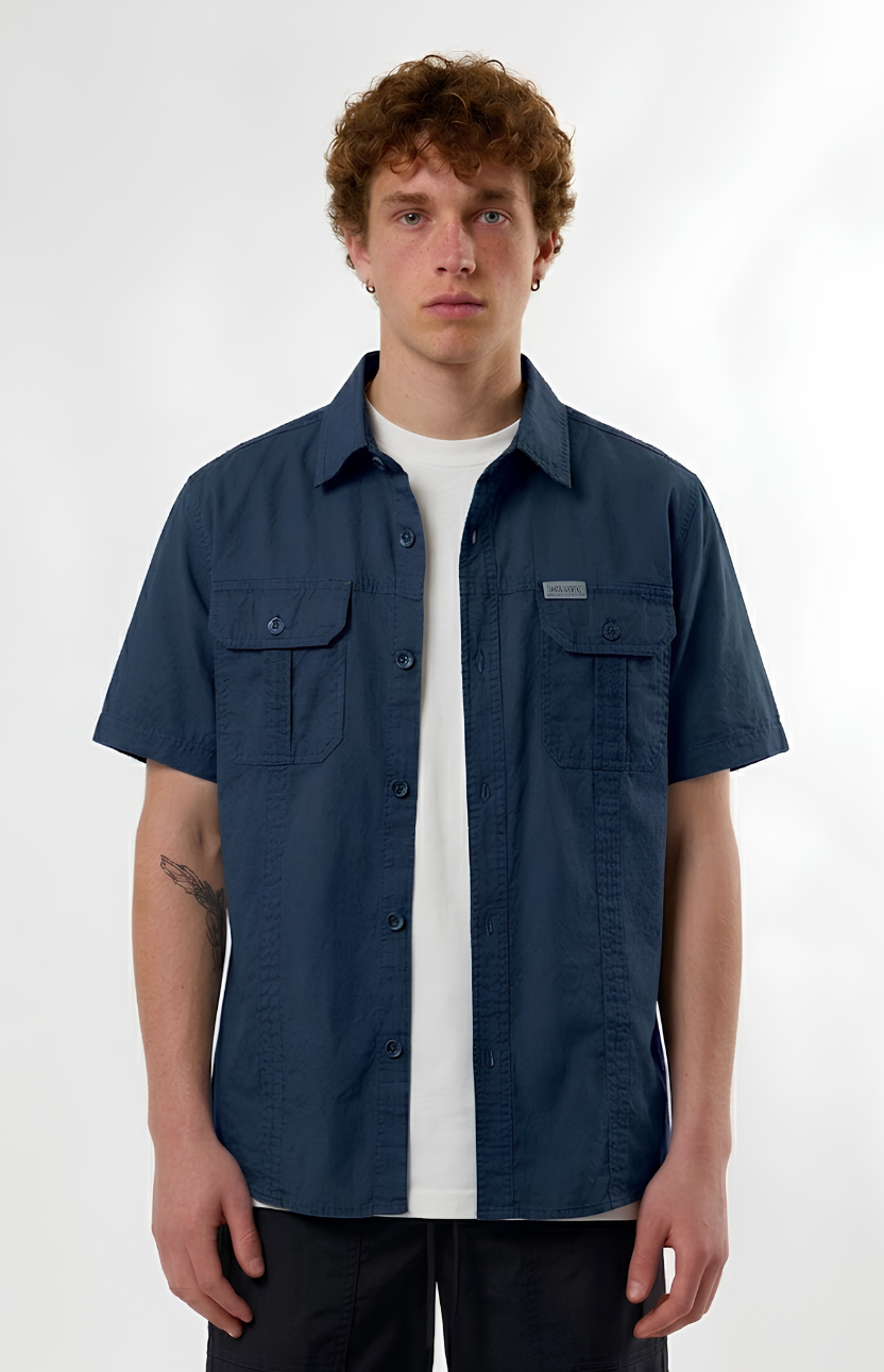 Short Sleeve Relaxed Utility Shirt