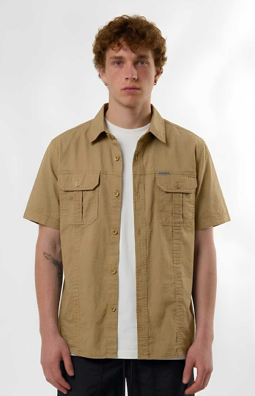 Short Sleeve Relaxed Utility Shirt