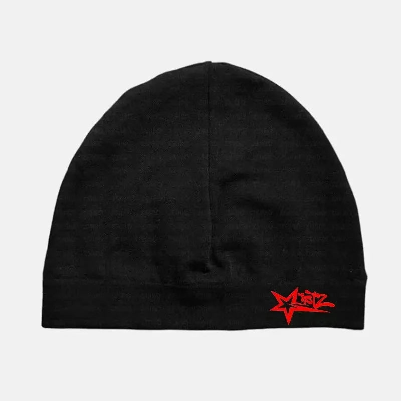 Star Printed Skull Cap
