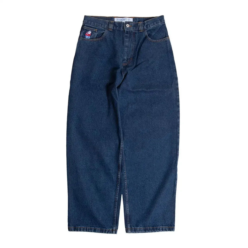 Cartoon Embroidery Jeans