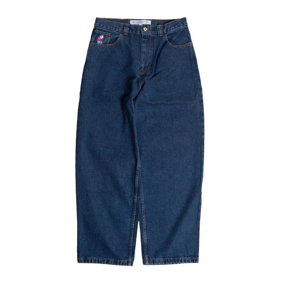 Cartoon Embroidery Jeans