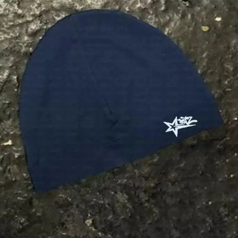 Star Printed Skull Cap
