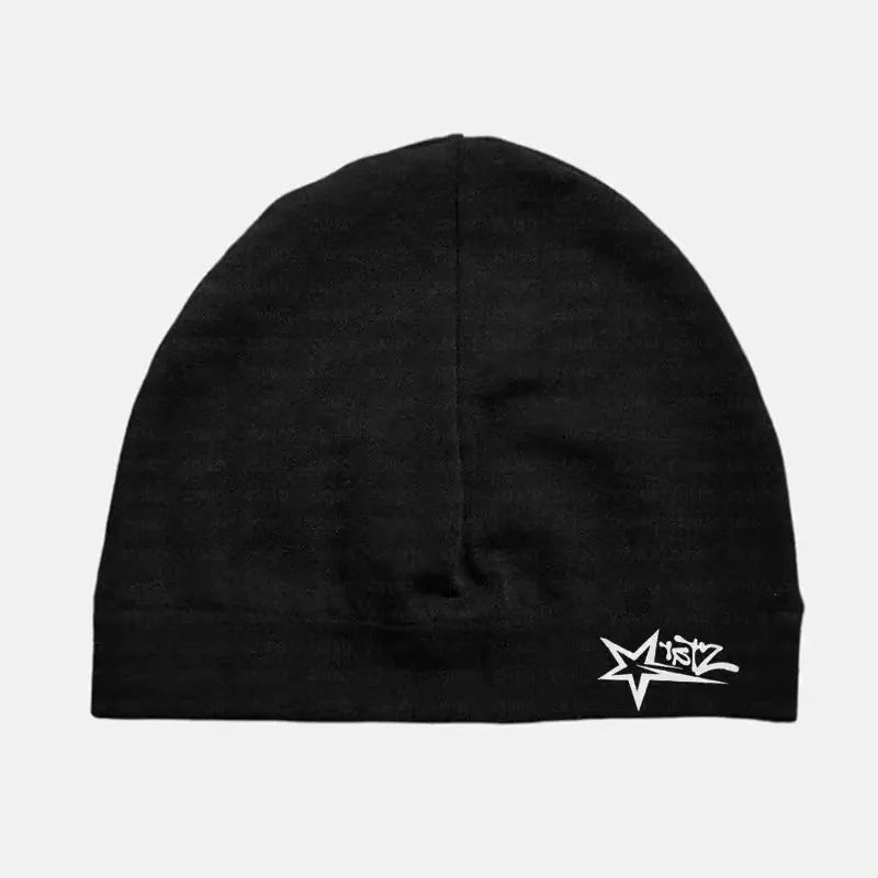 Star Printed Skull Cap