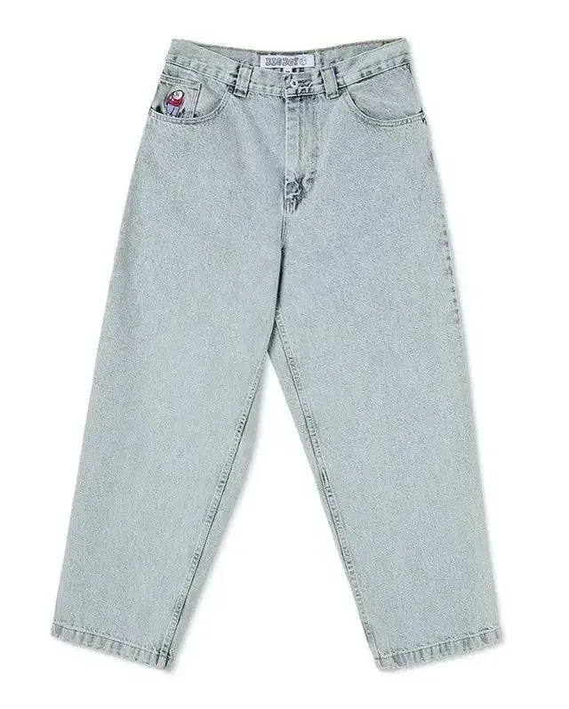 Cartoon Embroidery Jeans