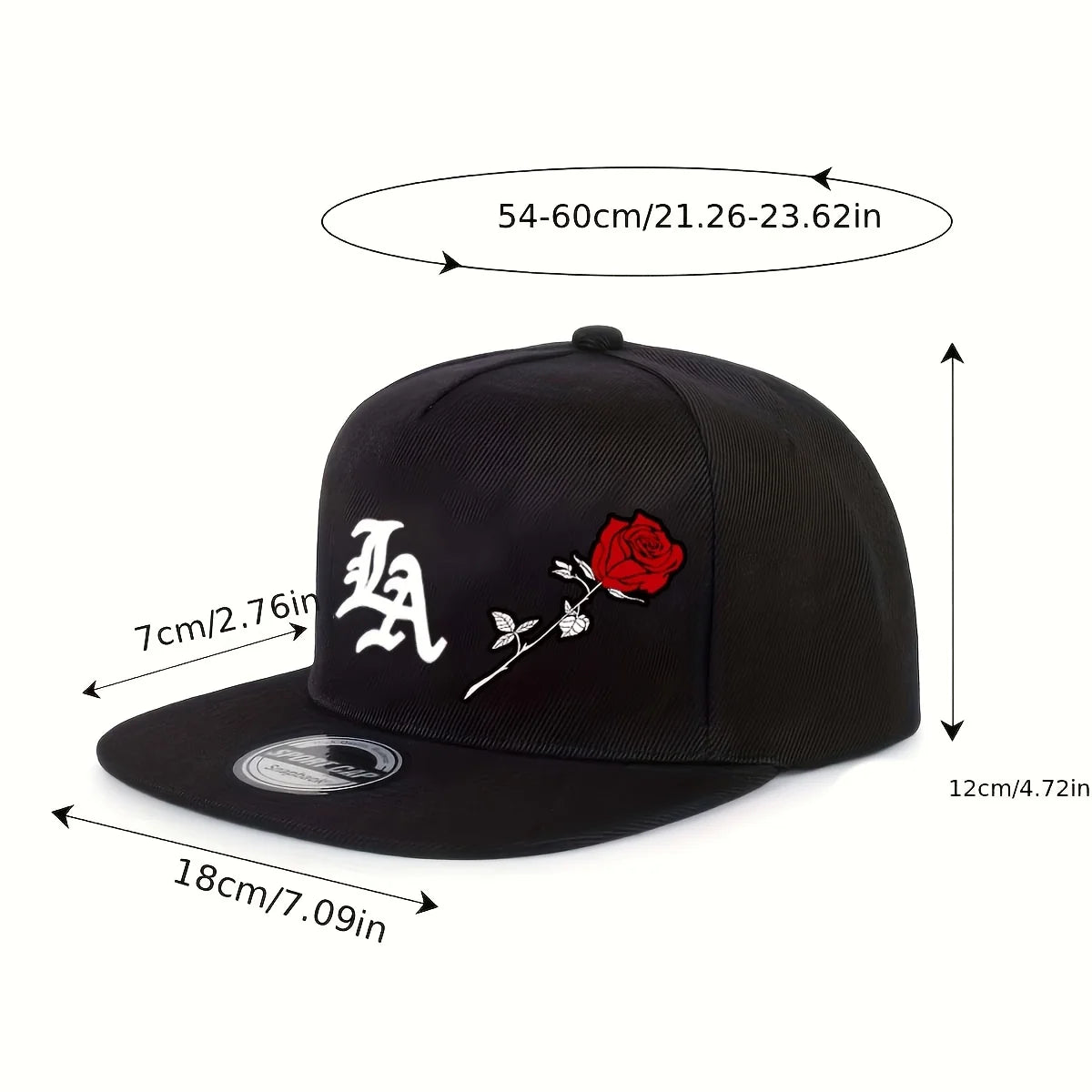 LA Rose Baseball Caps