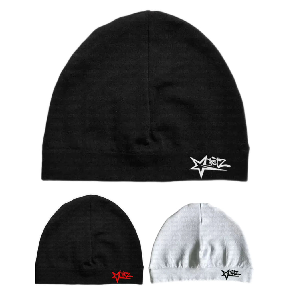 Star Printed Skull Cap